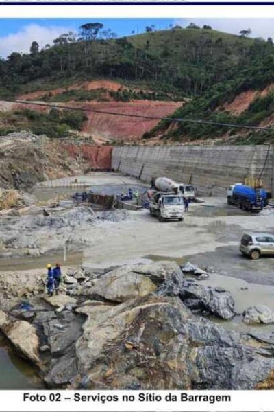 Construção da Barragem do Rio Catolé está com 27% de execução; Ela deve ficar pronta em 2027